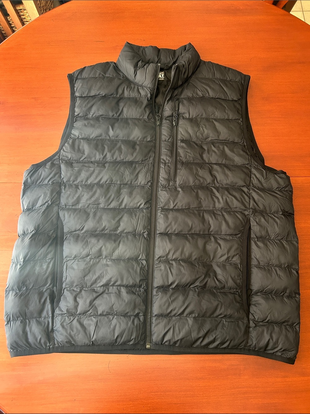 Men's 32 Degrees Black Quilted Puffer Vest - Lightweight Insulated Vest